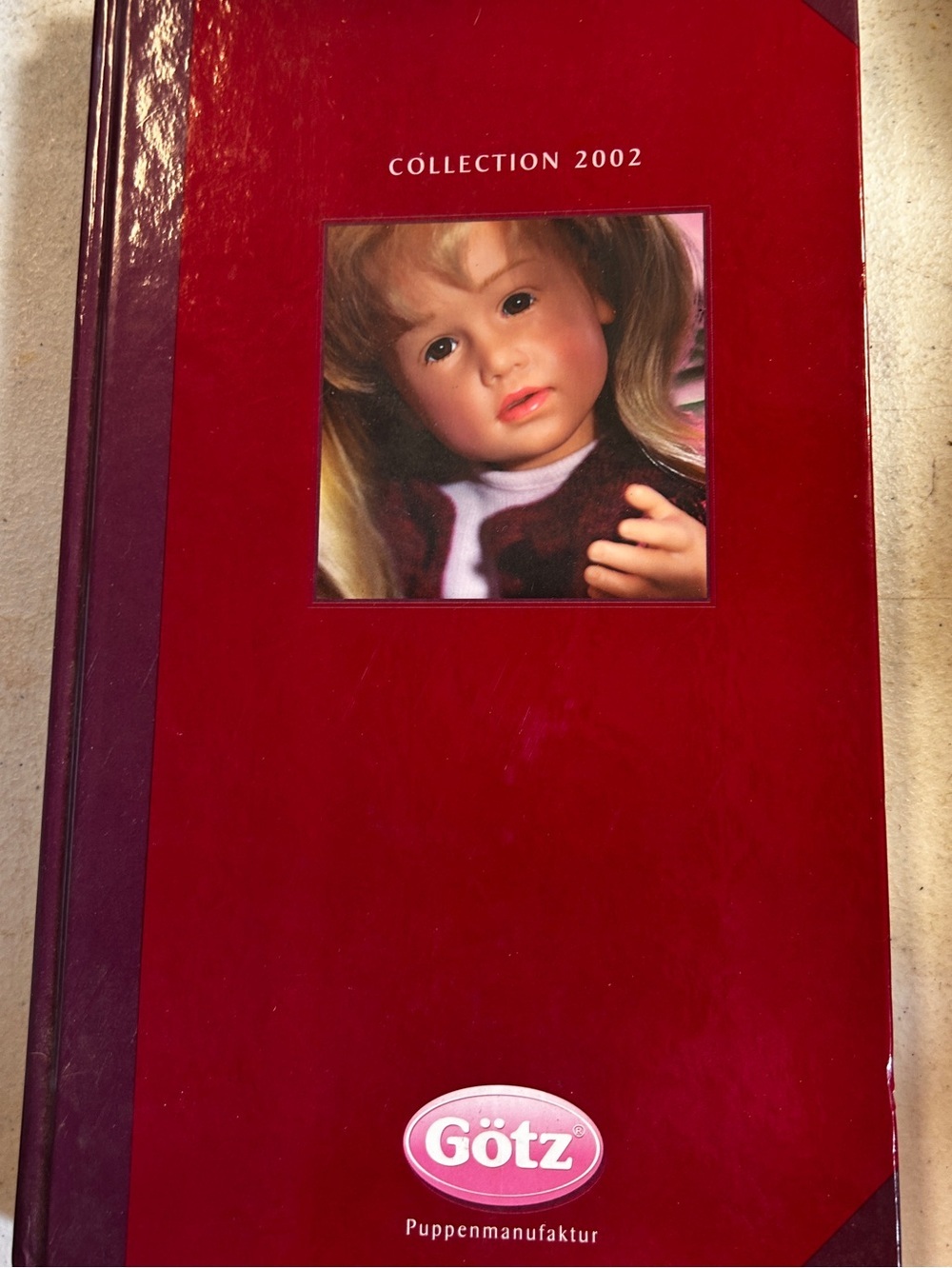 Götz Puppenmanufaktur Collection 2002 catalog/book